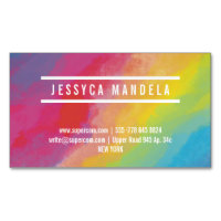 Magnate de tarjetas de visita de arte estilista mo