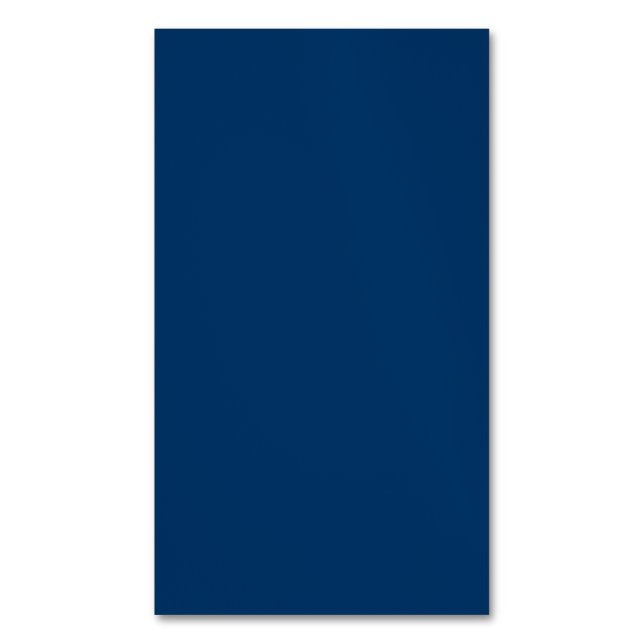 Magnate de tarjetas de visita de Personalizado azu (Frente vertical)