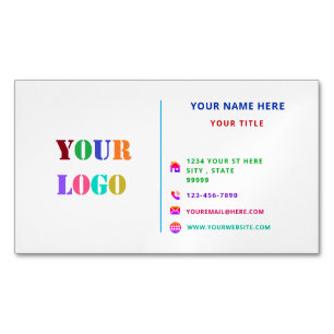 Magnate de tarjetas de visita profesional personal