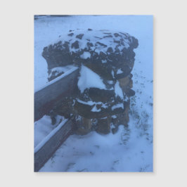 Magnate del pilar de nieve