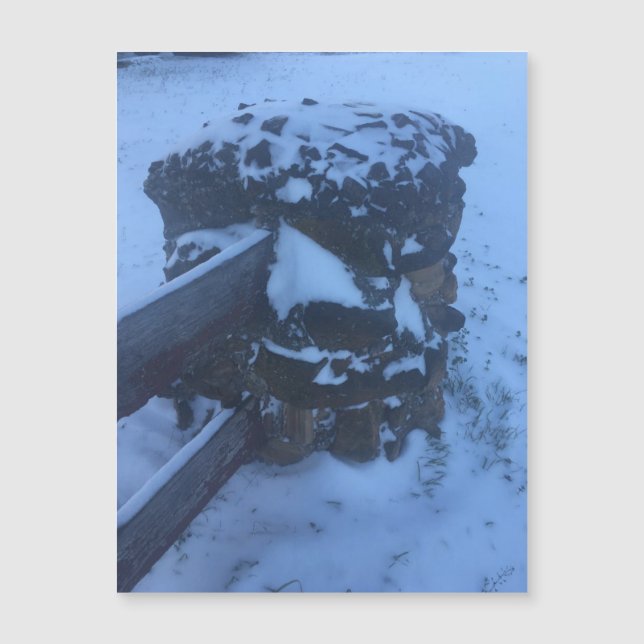 Magnate del pilar de nieve (Anverso)