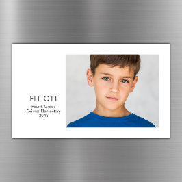 Magnate fotográfico Keepsake de Año Escolar