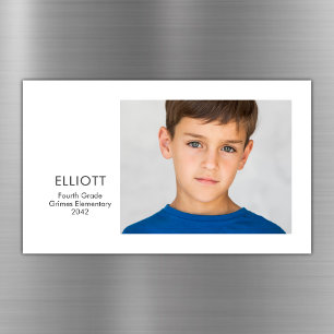 Magnate fotográfico Keepsake de Año Escolar