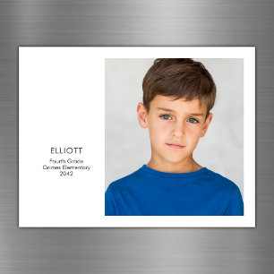 Magnate fotográfico Keepsake de Año Escolar