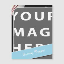 Magnate fotográfico personalizado de béisbol
