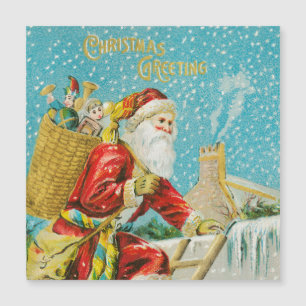 Magnate navideño de arte vintage