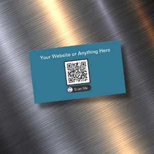 Magnates de tarjetas de visita de código QR de la 