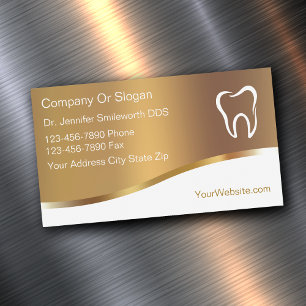 Magnates de tarjetas de visita para dentistas