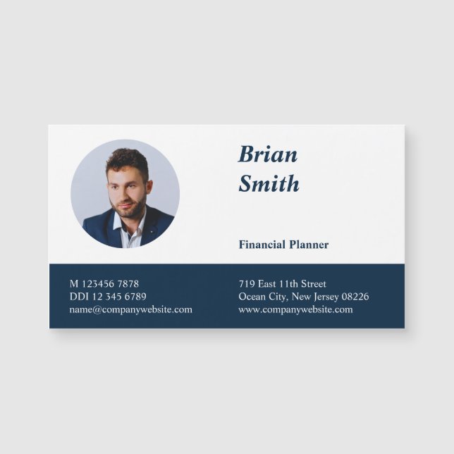 Magnet BusinessCard de Professional Financial Plan (Anverso)