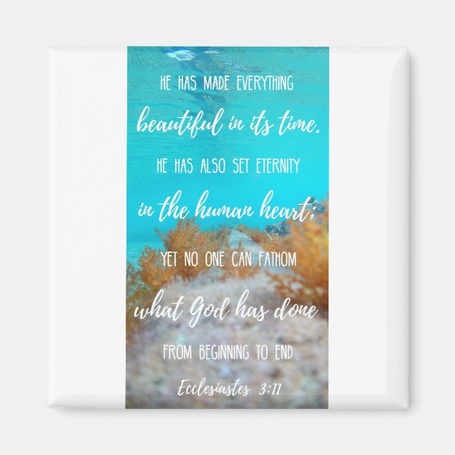 Magnet cuadrado de 2 pulgadas - imán de aguas anti (Frente)