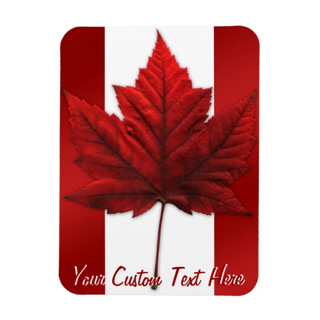 Magnet de bandera de Canadá imán personalizado de  (Vertical)