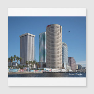 Magnet de Edificios del Centro de la Florida de Ta