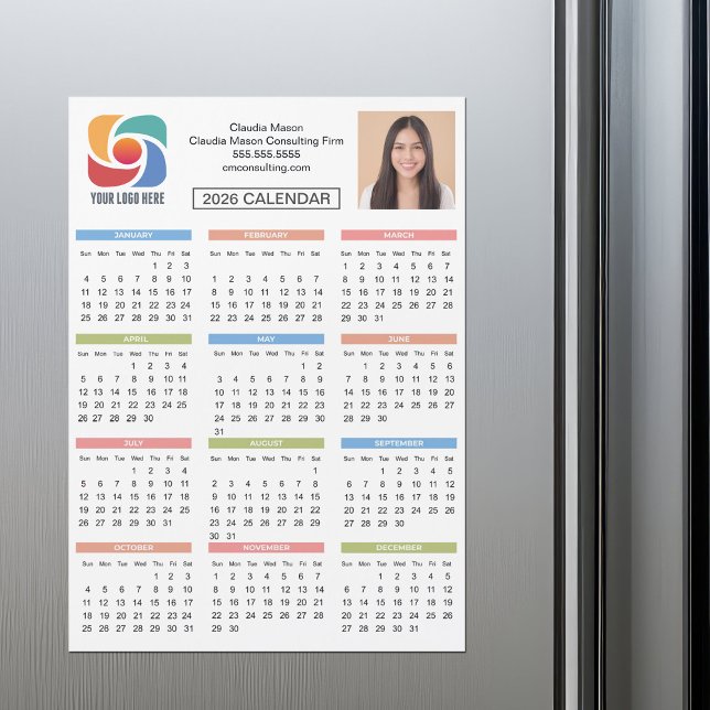 Magnet de empresa con el logotipo de negocios del  (Subido por el creador)