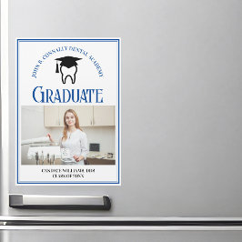 Magnet de graduación de Personalizado de fotografí