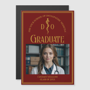Magnet de Graduado de la Escuela Médica Osteopátic
