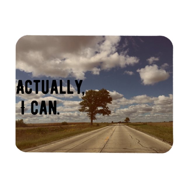 Magnet de Illinois, Imán de Cita, Cita Inspiradora (Horizontal)
