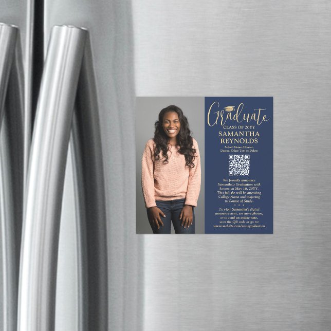 Magnet de Invitación de Oro de la Marina de Gradua (Subido por el creador)