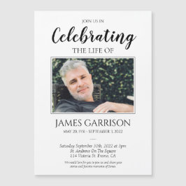 Magnet De La Celebración De La Vida Fotográfica