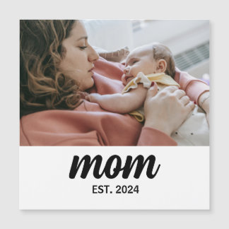 Magnet de regalo fotográfico establecido por mamá