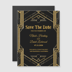 MAGNETIC Art Deco Gatsby Boda