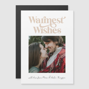 Magnetic Warmest Wishes - Tarjeta fotográfica navi