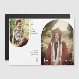 Magnética Foto De Magnet Arch Entonces/Ahora Invitación De G