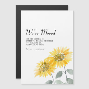 Magnética Girasol Hemos movido la Invitación