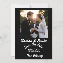 Magnética Guardar la invitación de fecha