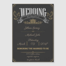 ¡Imán de invitación a la boda, Personalizar!