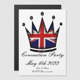 Magnética Invitación a la fiesta de coronación