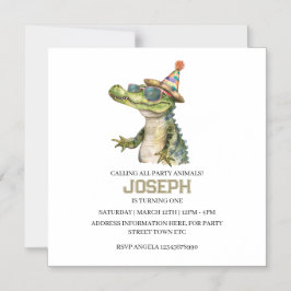 Magnética Invitación de fiesta de cumpleaños para una fiesta