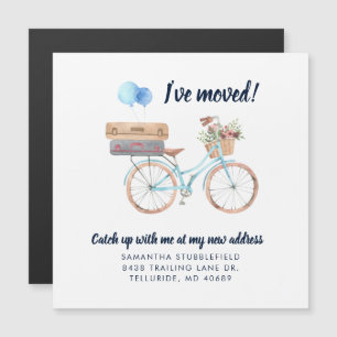 Magnética Me he mudado de Boho moviendo la Invitación de la 