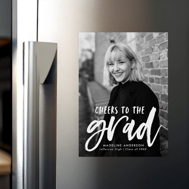 Magnética Saludos a la Invitación de Graduación de Script de (Subido por el creador)