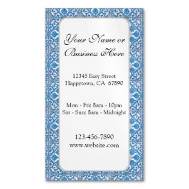 Magnética Tarjeta de visita del Personalizado del patrón de