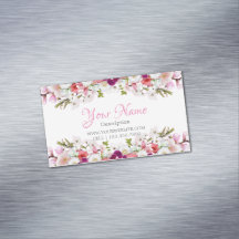 Tarjeta de visita - Floral