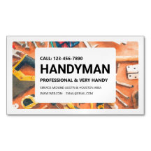 Tarjeta de visita Magnet: Servicios de Handyman