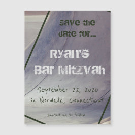 Magnético de skateboard Guardar tarjeta de fecha