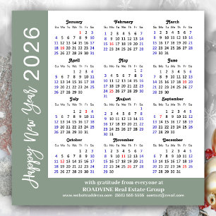Magnético del calendario de negocios del calendari
