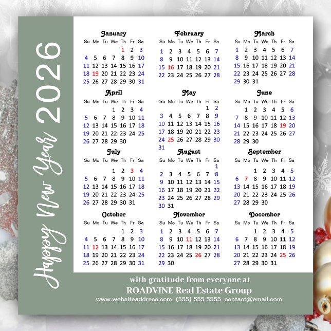 Magnético del calendario de negocios del calendari (Subido por el creador)
