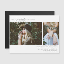 Magnético del partido de graduación fotográfica "L