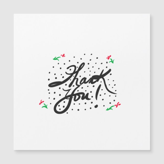 Magnético Gracias (Anverso)