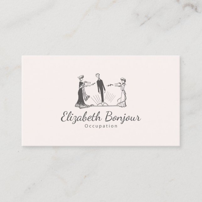 Magnetismo animal - Tarjeta de visita (Anverso)