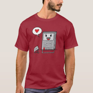 Magnetófono lindo - camiseta para hombre