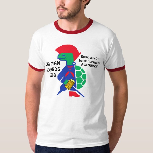 Magnífica camisa de las Islas Caimán (Anverso)