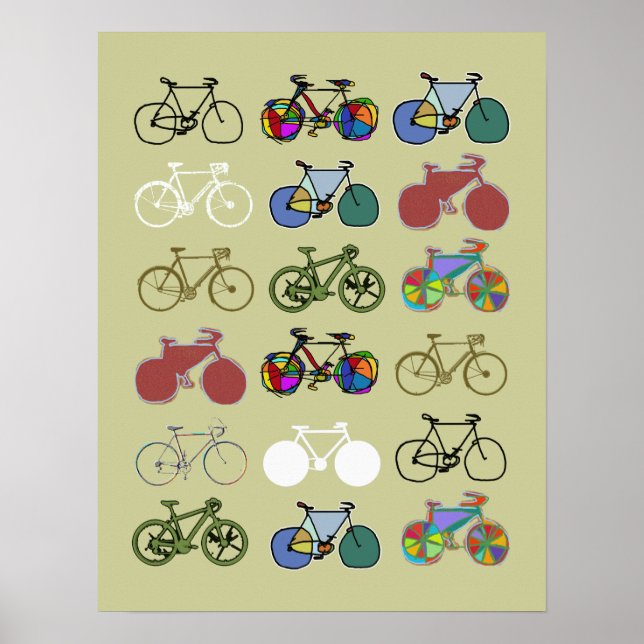 magnífica decoración inspirada en el ciclismo (Frente)