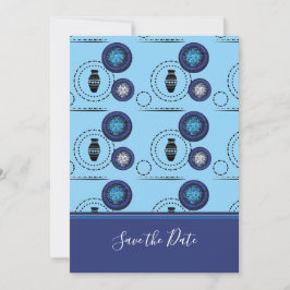 Magnífica invitación africana de tela de Ankara