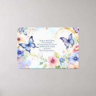 Magnífica mariposa floral arte belleza eterna