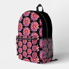 Magnífica mochila colorida, una especie