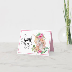 Magnífica nota de agradecimiento de Unicornio