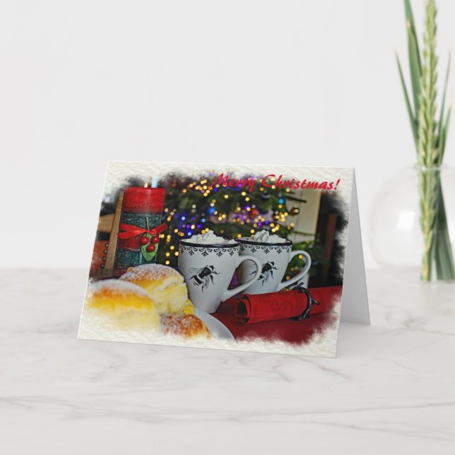 ¡Magnífica tarjeta de felicitación de Navidades! (Anverso)